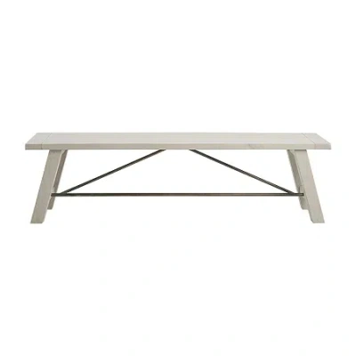 Ink+ivy Sonoma Kitchen Collection Bench In White