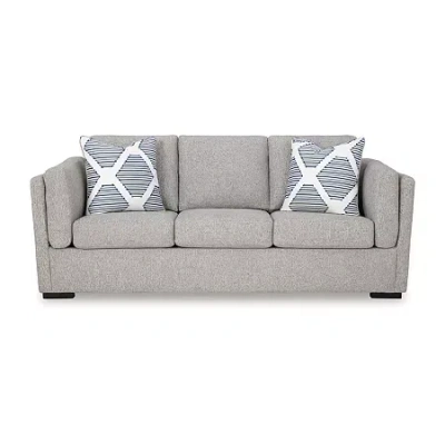 Signature Design By Ashley Evansley Sofa In Gray