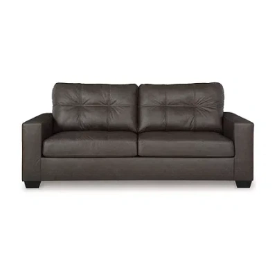 Signature Design By Ashley Barlin Mills Queen Sofa Sleeper In Brown