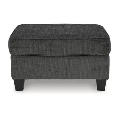 Signature Design By Ashley Erinslane Ottoman In Black