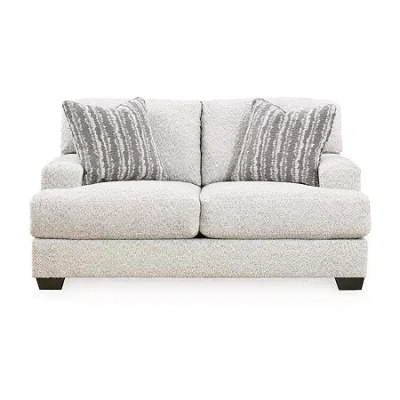 Signature Design By Ashley Brebryan Loveseat In Sand
