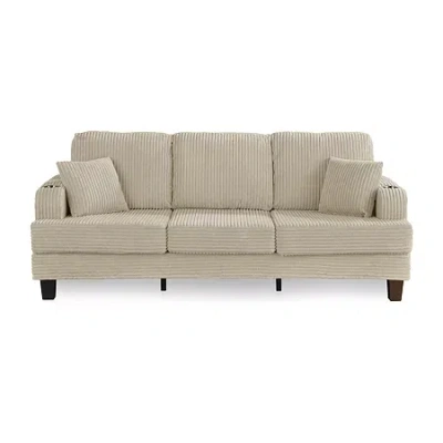 Furniture Of America Furniture Of Americ Kasin Upholstered Sofas In Sand