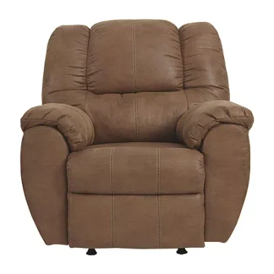 Signature Design By Ashley Mcgann Rocker Recliner In Brown