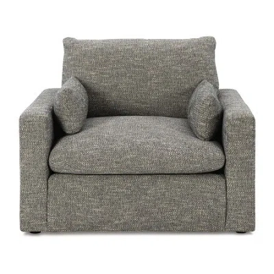 Signature Design By Ashley Dramatic 3-pc. Upholstered Armchair In Gray