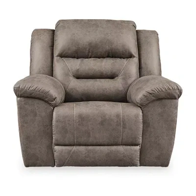 Signature Design By Ashley Stoneland Power Recliner In Brown