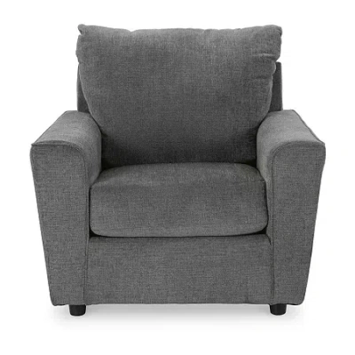 Signature Design By Ashley Stairatt Upholstered Armchair In Gray