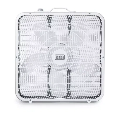 Black+decker 20 " Box Fan In White