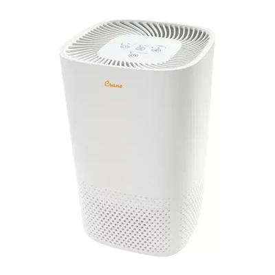 Crane True Hepa Air Purifier With Germicidal Uv Light In White
