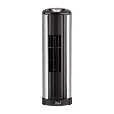 Black+decker 14" Mini Tower Fan In Black
