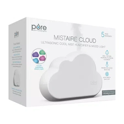 Pure Enrichment Mistaire Cloud Humidifier + Mood Light In White