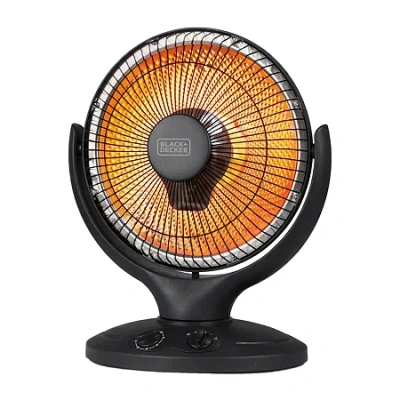 Black+decker 14 Inch Radiant Dish Heater In Black