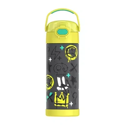 Thermos Grafitti Boy Stainless Steel 16oz. Water Bottle In Multi