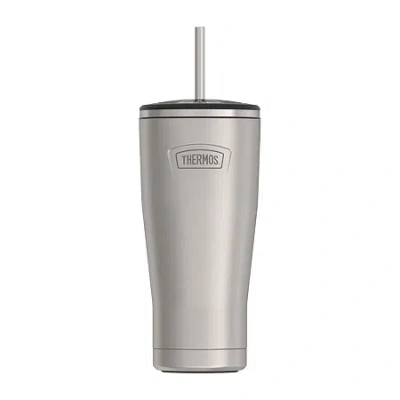 Thermos Stainless Steel 24oz. Cold Tumbler With Straw In Silver