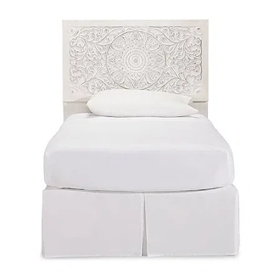 Signature Design By Ashley Paxberry Twin Panel Headboard Only In White