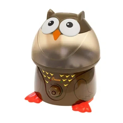 Crane 1 Gallon Ultrasonic Cool Mist Humidifier - Owl In Brown