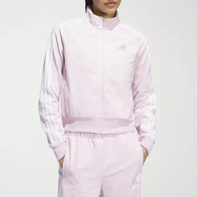 Adidas Originals Womens Lightweight Track Jacket In Pink