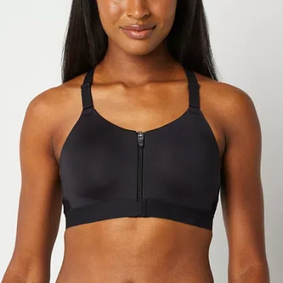 Xersion High Support Racerback Sports Bra In Black