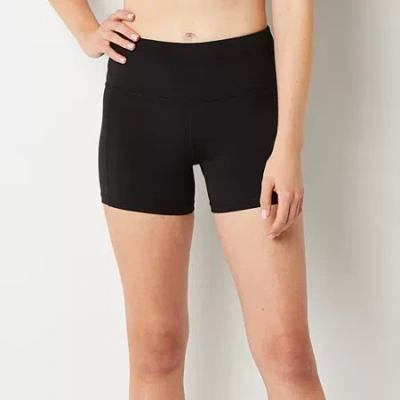Xersion Everultra Womens High Rise Shorty Short In Black