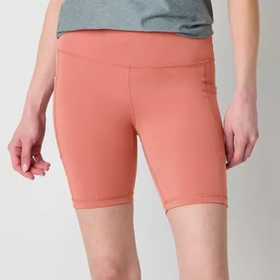 Xersion Everultra Womens Quick Dry Bike Short In Red