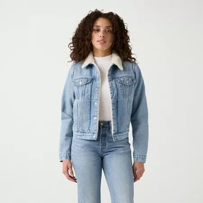 Levi 's Women's Original Sherpa Trucker Jacket In Blue