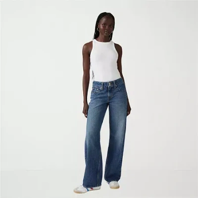 Levi 's Superlow Womens Low Rise Loose Fit Jean In Blue