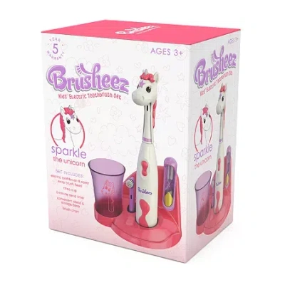 Brusheez Kid's Electric Toothbrush Set - Sparkle The Unicorn In Pink