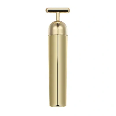 Prospera Gold Pulse Facial Massager In Gray
