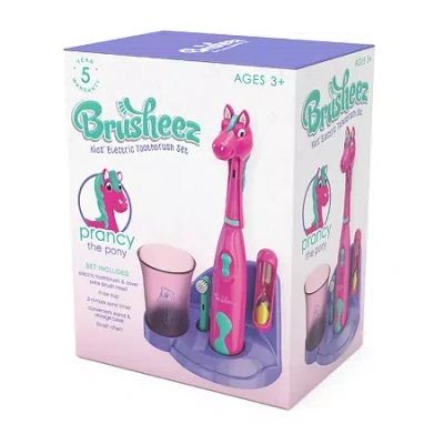 Brusheez Children's Electronic Toothbrush Set - Prancy The Pony In Pink