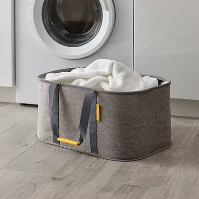 Joseph Joseph 35-litres Hold-all Collapsible Laundry Basket In Gray