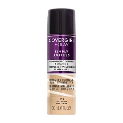 Covergirl +olay Simply Ageless 3-in-1 Liquid Foundation In Brown