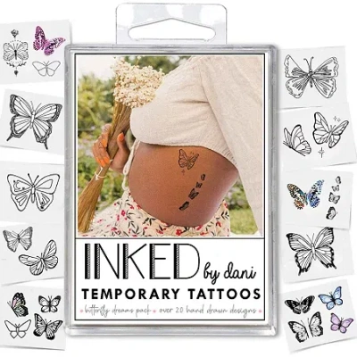 Inked By Dani Butterfly Dreams Pack In Transparent