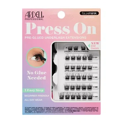 Ardell Press On Fauxmink Natural Underlash Extensions In Transparent