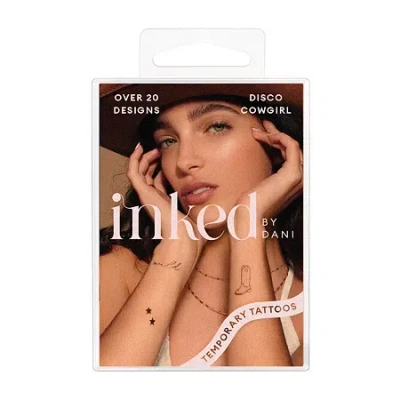 Inked By Dani Disco Cowgirl In White