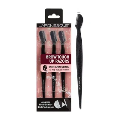 Japonesque Brow Touch Up Razors In Black