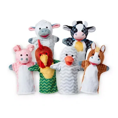 Melissa & Doug Barn Buddies 6-pc. Puppet In Transparent