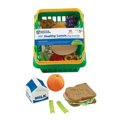 Learning Resources Pretend & Play Healthy Lunch Set In Transparent
