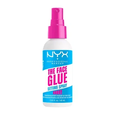 Nyx Professional Makeup The Face Glue Extreme Hold Makeup Setting Spray In Blue