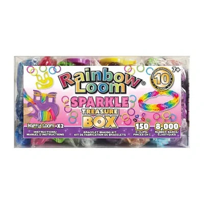 Rainbow Loom - Sparkle Rubber Band Treasure Box Edition In Transparent