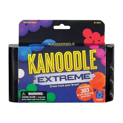 Educational Insights Kanoodle Extreme; Counter Display Of 10 Brain Game In Transparent