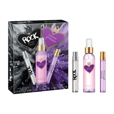 Vera Wang Princess + Rock Princess Eau De Toilette 3-pc Gift Set ($31 Value) In Pink
