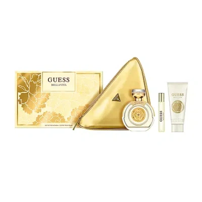 Guess Bella Vita 4-pc Gift Set In Gold