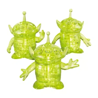 Bepuzzled 3d Crystal Disney Toy Story 4 - Aliens: 51 Pcs Toy Story Puzzle In Green