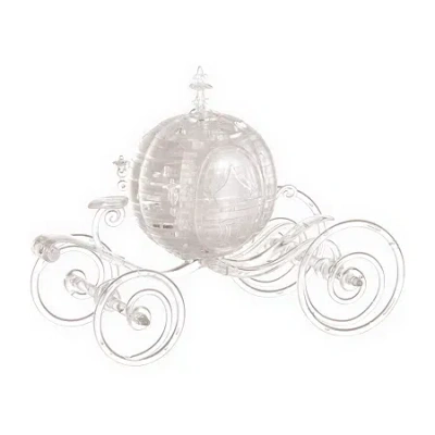 Bepuzzled 3d Crystal Disney Cinderella's Carriage (clear): 71 Pcs Cinderella Princess Puzzle In Transparent