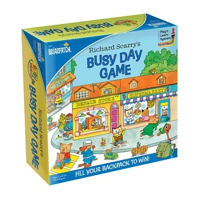 Briarpatch Richard Scarry's Busy Day Game In Multi