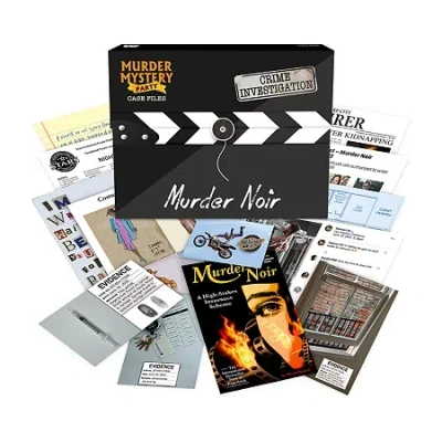 University Games Murder Mystery Party Case Files: Murder Noir Board Game In Multi