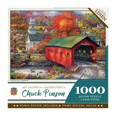 Masterpieces Puzzles Art Gallery Of Chuck Pinson - The Sweet Life: 1000 Pcs 1000-pc. Puzzle In Multi