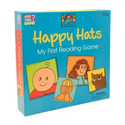Areyougame Bob Books Happy Hats My First Reading Gm Board Game In Multi