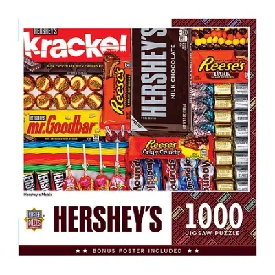 Masterpieces Puzzles Hershey's Matrix: 1000 Pcs 1000-pc. Puzzle In Multi