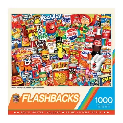 Masterpieces Puzzles Flashbacks - Mom's Pantry Puzzle: 1000 Pcs Puzzle In Multi