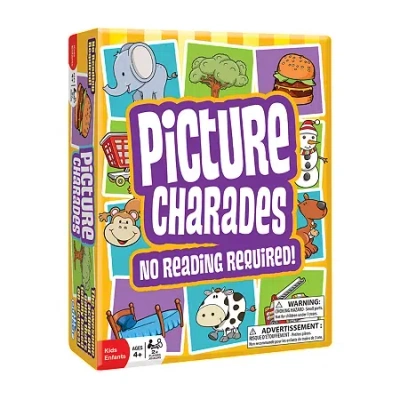 Outset Media Picture Charades - No Reading Required! Board Game In Multi